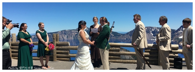 開門七件事 Crater lake Wedding